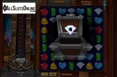 Game workflow 2. Magic Mine from Slingo Originals