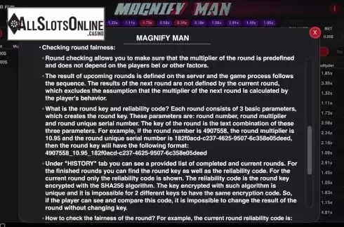 Game Rules screen 2