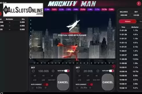 Game screen