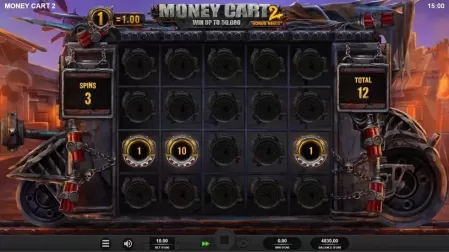 Money Cart 2 slot screenshot 2