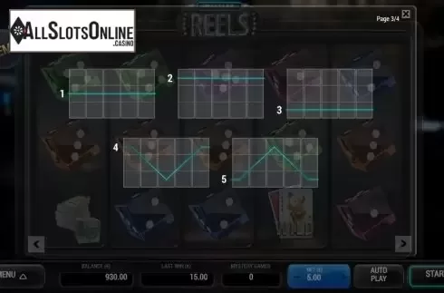 Paylines. Mystery Reels (Air Dice) from Air Dice