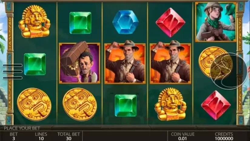 Mystery of Eldorado slot screenshot 1