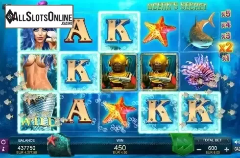 Screen 1. Ocean's Secret from FUGA Gaming