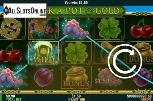 Win Screen 2. Pick A Pot O Gold from Slot Factory