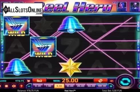 Win Screen 2. Reel Hero from Wazdan