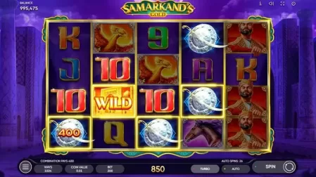 Samarkand’s Gold slot screenshot 4