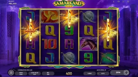 Samarkand’s Gold slot screenshot 5