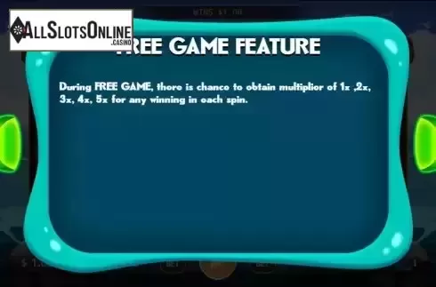 Free Game Feature screen