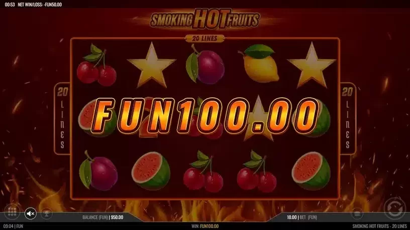 Smoking Hot Fruits 20 slot screenshot 3