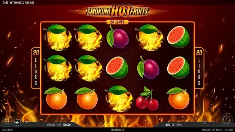 Smoking Hot Fruits 20 slot screenshot 4