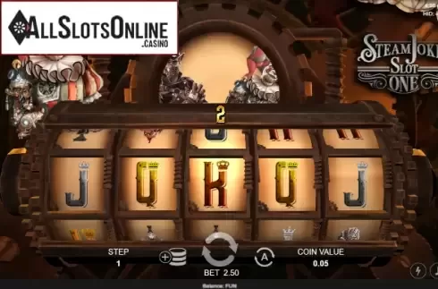 Win screen 3. Steam Joker Slot from Espresso Games