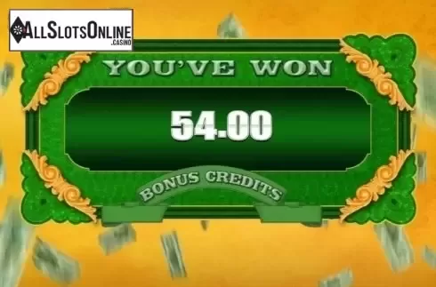 Win Screen. The Green Machine Deluxe from High 5 Games