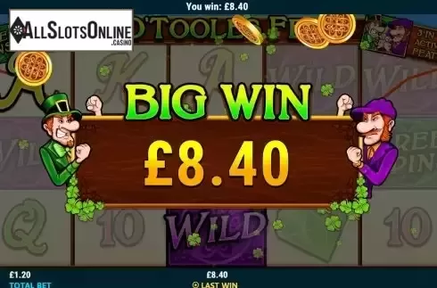 Big Win screen