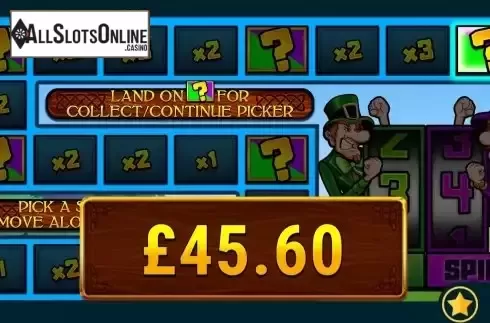 Win Bonus Game screen