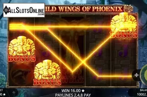 Free Spins Win Screen