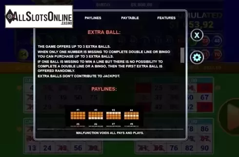 Paytable 2