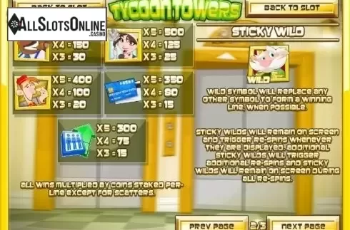 Screen3. Tycoon Towers from Rival Gaming
