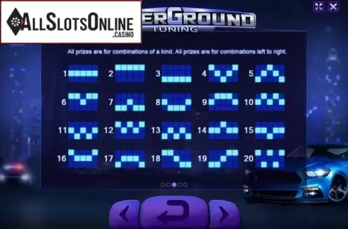 Paylines. Underground Tuning from Charismatic
