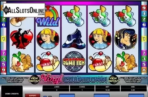 Screen4. Vinyl Countdown from Microgaming