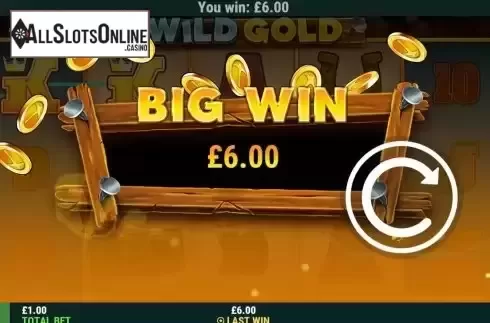 Big Win screen