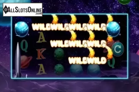 Reel Screen 1. Wild Planets from High 5 Games