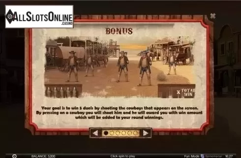Screen2. Wild Wild Spin from Spinomenal
