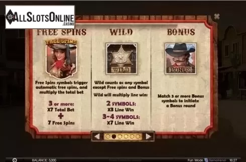 Screen3. Wild Wild Spin from Spinomenal