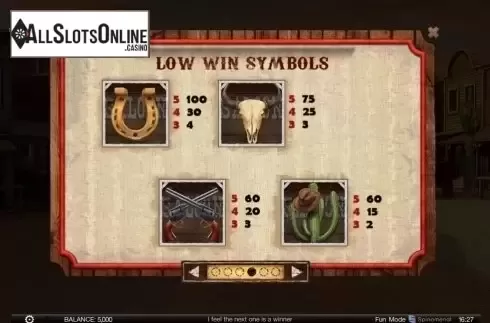 Screen5. Wild Wild Spin from Spinomenal