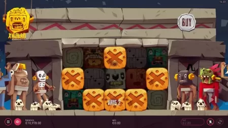 Xibalba slot screenshot 2
