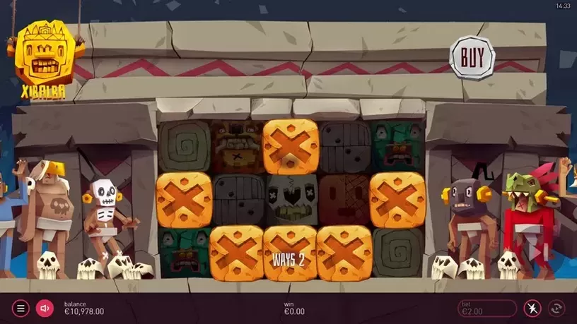 Xibalba slot screenshot 2