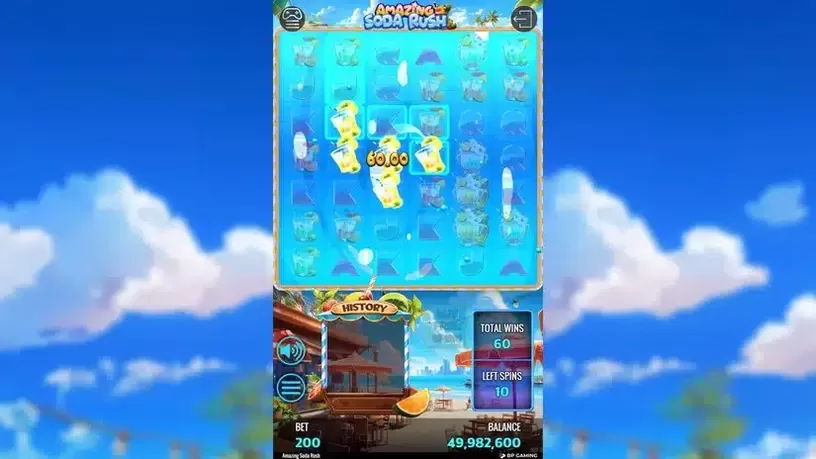 Amazing Soda Rush slot screenshot 4