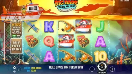 Big Bass Floats My Boat slot screenshot 1