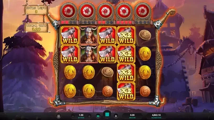 Bloodaxe slot screenshot 9