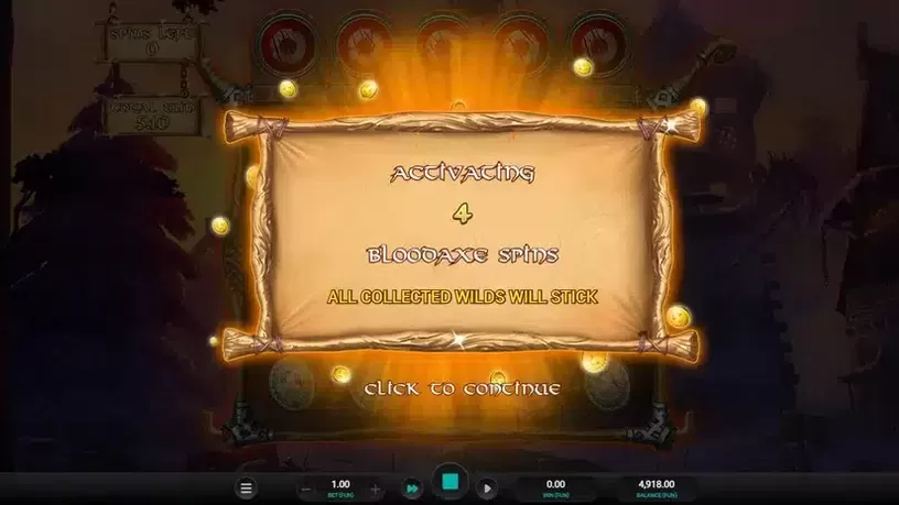 Bloodaxe slot screenshot 6