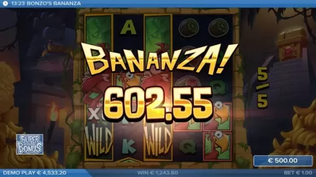 Bonzo’s Bananza slot screenshot 6