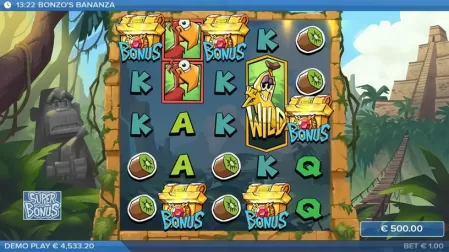 Bonzo’s Bananza slot screenshot 3