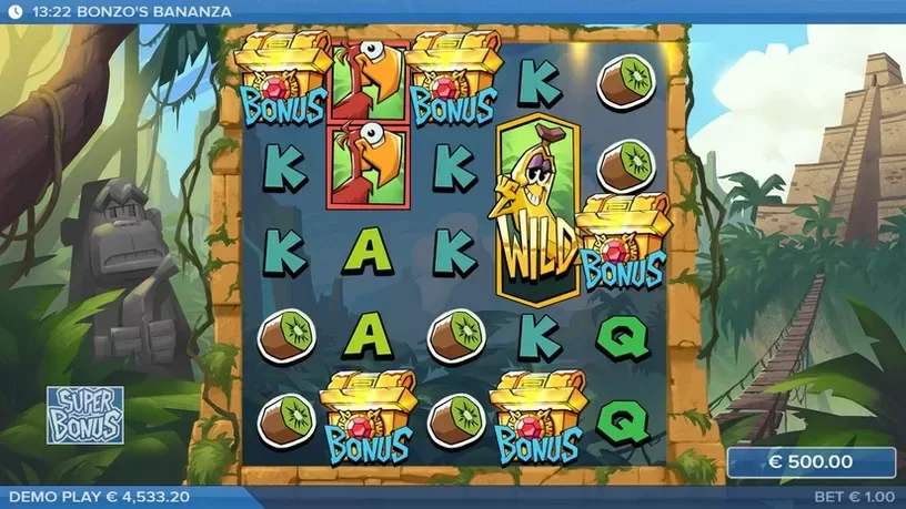 Bonzo’s Bananza slot screenshot 3