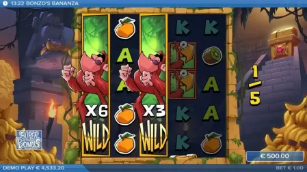 Bonzo’s Bananza slot screenshot 5