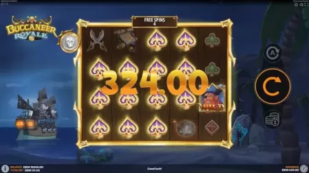 Buccaneer Royale slot screenshot 4
