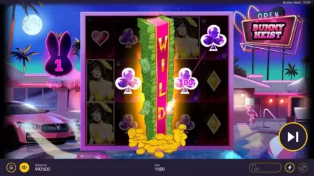 Bunny Heist slot screenshot 4
