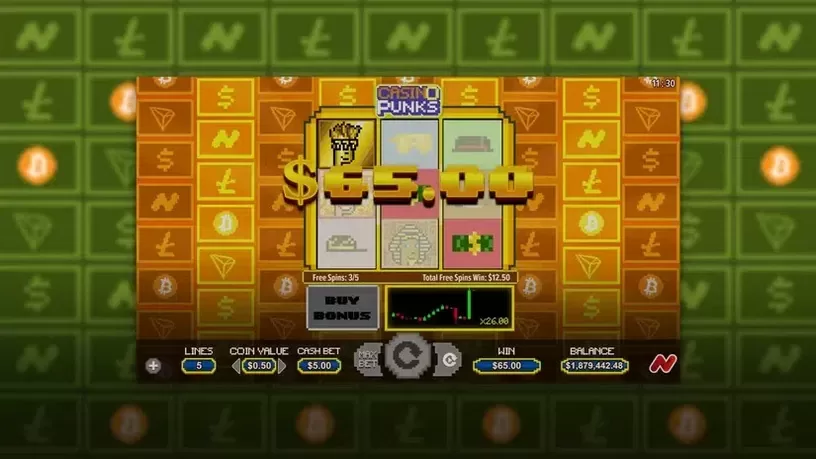 Casino Punks slot screenshot 6