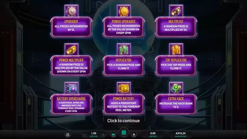 Cyber Vault slot screenshot 5