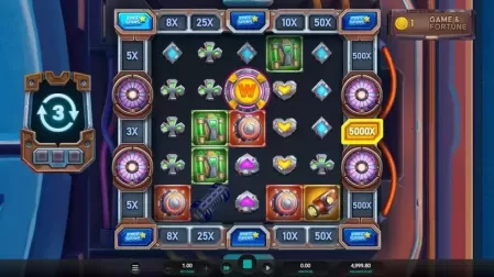 Cyber Vault slot screenshot 3