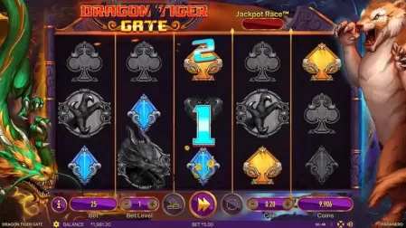 Dragon Tiger Gate slot screenshot 2