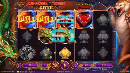 Dragon Tiger Gate slot screenshot 3
