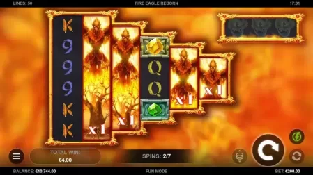 Fire Eagle Reborn slot screenshot 5