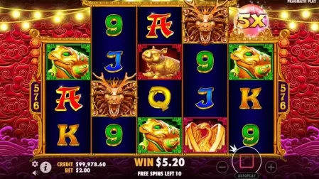 Fortune Dragon slot screenshot 5