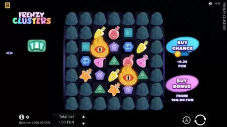 Frenzy Clusters slot screenshot 1