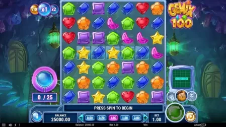 Gemix 100 slot screenshot 1