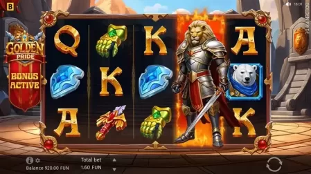 Golden Pride slot screenshot 1